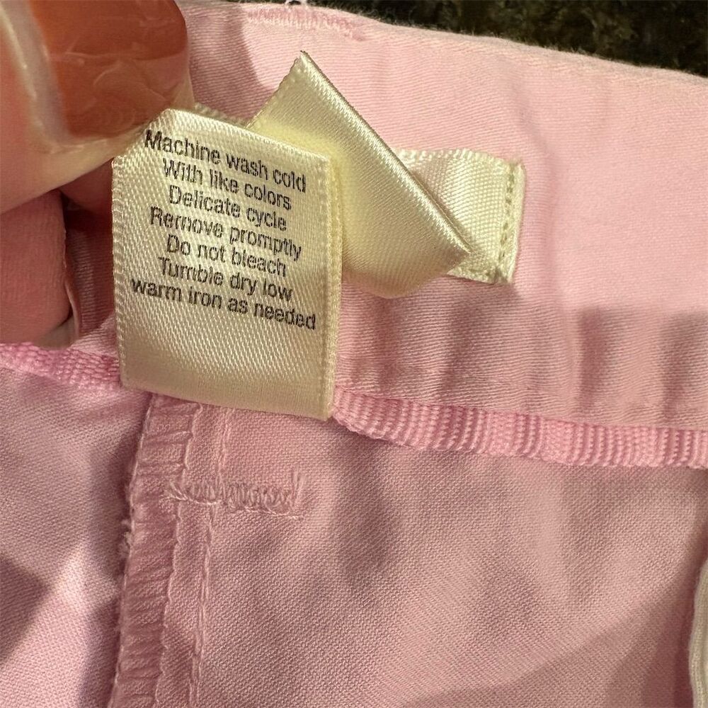 3/$15 Lady Hagen Women's Pink Golf Shorts Size 8 Activewear Chino 11" Inseam - Picture 8 of 9
